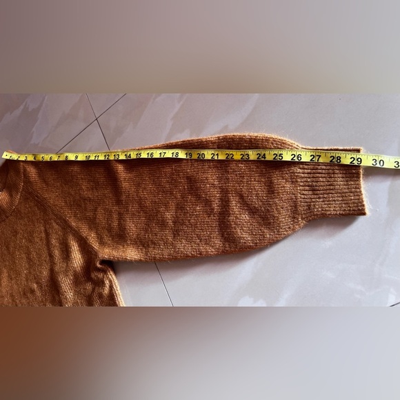Gap crew  neck sweater GAP Sweater Unisex Size L RN 54023 Retro Knitting Brown - Picture 12 of 16
